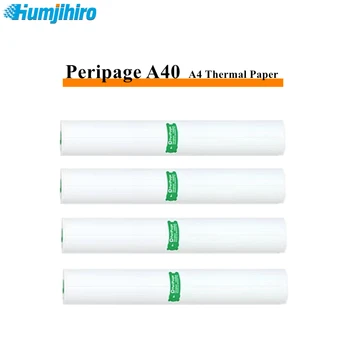 A4 formaadis Thermal Paber Peripage A40 A4 Printer Inkless Termilise Paber Traadita Bluetooth-Telefoni Photo Printer