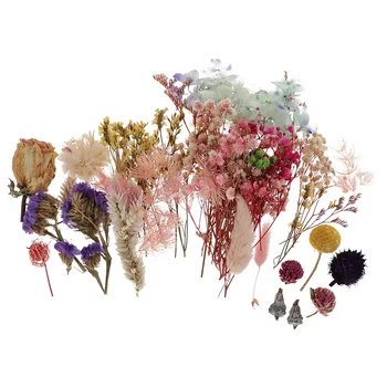 Mini Päris Loomulik, Kuivatatud Lill, Kuivatatud Lillede Komplekt söögi-Roosa Roosi Lehed, Lavendel DIY Crafts Küünal Seebi Tegemine, Kodu Kaunistamine