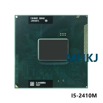 Intel Core i5-2410M i5 2410M SR04B 2.3 GHz Dual-Core Quad-Lõng CPU Protsessor 3M 35W Sokkel G2 / rPGA988B