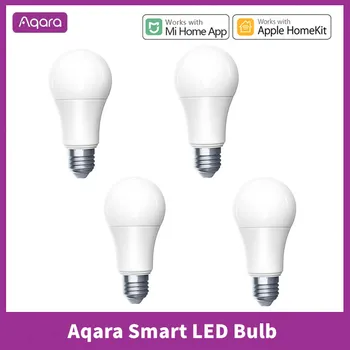 Aqara Lamp E27 Smart LED Zigbee 9W 2700K-6500K Valge Värv Smart Remote pirn Valgust Xiaomi Mi kodu HomeKit smart home