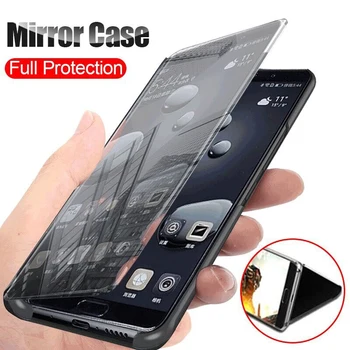 Smart Mirror Flip Case For Samsung Galaxy Note20 Lisa 20 Ultra 5G Magnet Stand Coque Kate Samsun Gelaxi Mitte 20 Märkused 20Ultra