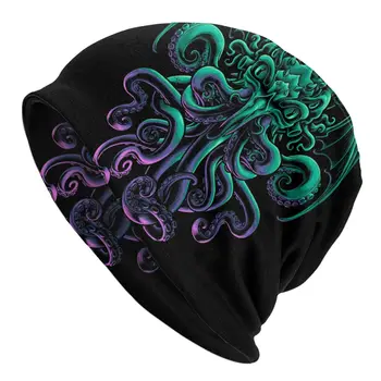 Mütsi Talvel Soe Müts Koo Mehed Naised Lahe H. P. Lovecraft Cthulhu Beanies Mütsid Täiskasvanud Vana Jumal R'lyeh Beanie Müts Suusa-Kork