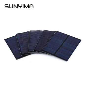 SUNYIMA 5TK 5V 250mA 100.8*82.5 Päikesepaneelide Polükristallilised PET Lamineeritud päikesepaneel elektritootmise Juhatuse Väike Fotogalvaanilise