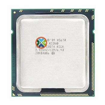 Algne Xeon X5670 2.933 GHz Kuus-Core Kaksteist-Lõng CPU Protsessor 12M 95W LGA 1366
