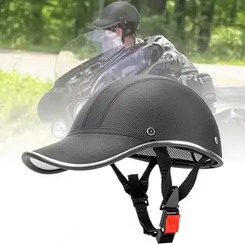 Mootorratta Pool Kiiver Baseball Cap Stiilis Pool Nägu Kiiver Retro Ohutuse Kõva Müts Electric Bike, Roller