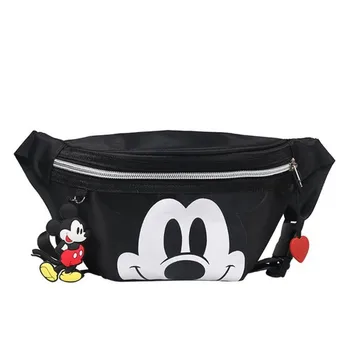 Disney laste rinnus kott 2022 uus laste multikas armas väikelastel crossbody kott mini poisid talje kott tüdruk miki hiir ja kott