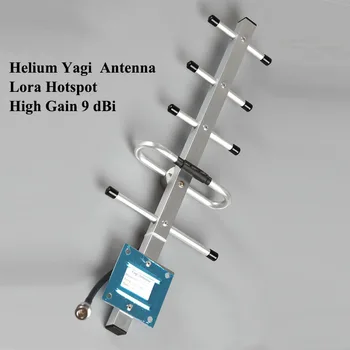 Lorawan 868mhz yagi antenn 9dBi kauglevi eu868 lora hotspot bobcat heelium kaevandaja lisaantenni