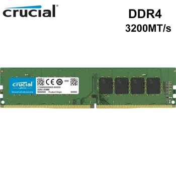 Oluline RAM 8GB 16GB, 32GB DDR4 3200 MHz ARVUTI Desktop Memory DIMM CL22