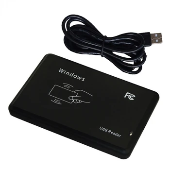 USB-RFID Lugeja 125khz EM4100 ID Kontaktivaba Tundlikkus Smart Card Reader TK4100 Toetada Window Süsteemi Linux