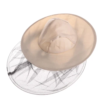 Lisatasu Mesindus Müts Loor Peas Net Silma Väljas Anti-mosquito Mask