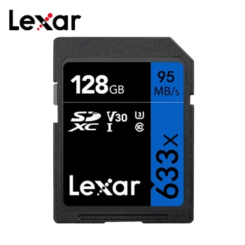 Lexar SD Card 64GB 128GB Mälukaart 32GB UHS-I 256GB Flash Kaart 512 GB Kuni 95M/s Class10 633x Kaamera Digital SLR/HD-Kaamera
