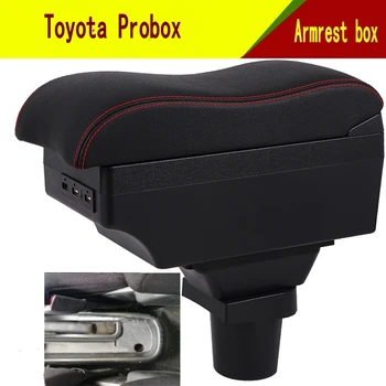 Toyota Probox Taga Kast Center console kesk-Poe sisu Storage box karikaga telefoni hoidik-USB-liides, käetugi