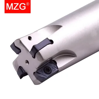 MZG EXN03R CNC Kiire Söötmine Treipingi Mehaaniline Sulamist End Mill Varre LNMU Topelt Pool Karbiid Sisesta Milling Cutter