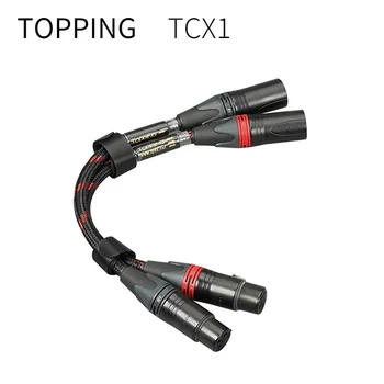 TOPPING TCX1 Audiophile 6N monokristall-Vask XLR Tasakaalustatud XLR-Line Professional Audio Kaabel