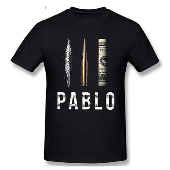 Pablo Escobar T-Särgid, Lühikesed Varrukad Vabaaja Tshirts Naine Meeste Mood O-kaeluse 100% Puuvillased T-Särgid, Tee Top