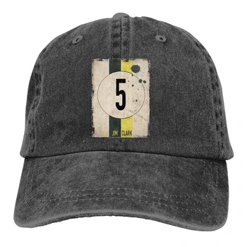 Team Lotus Jim Clark Number Baseball Cap Mehed Vormel-1 F1 Mütsid värvi Naiste Suvel Snapback Mütsid