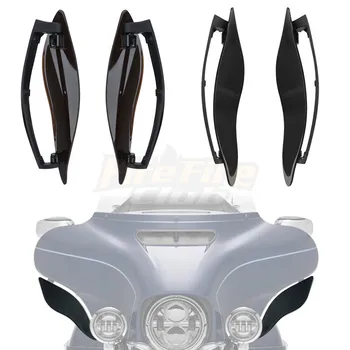 1 Paar Batwing Voolundi Pool Tiiva Kilpi For Motorcycle Touring Electra Street Tri Glide 2014 2015 2016 2017 2018 2019 2020