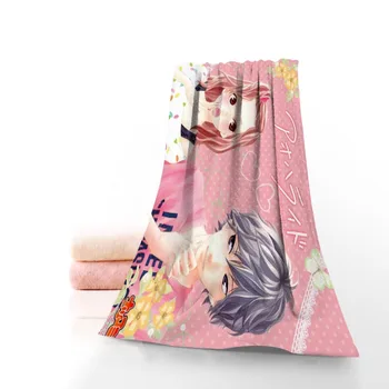 Anime Ao Haru Ride Mood CustomTowel Trükitud Puuvillane Face/Bath Towels Microfiber Kangas Lapsed, Mehed, Naised, Suurus 35x75cm 0506