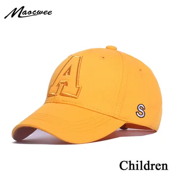 Laste Baseball Cap Müts Summer Sun Caps Beebi Poiss, Tüdruk, Reguleeritav Cotton Räästa Kirja Pesapalli Kid Sport Väljas Mütsid, Kübarad