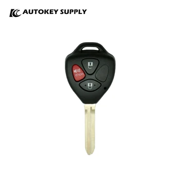 Toyota, 2+1 Nupud Key Shell Toy43 No Logo Autokeysupply AKTYS266
