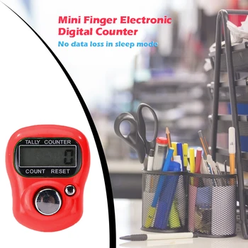 Mini Sõrme Counter LCD Elektrooniline Loendur Vahend Digitaalse Ühtivad Täpselt Praktilisus Counter AG3 Nupp Aku 35X27X10mm