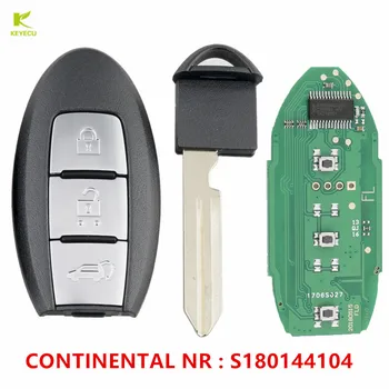 KEYECU Asendamine Smart Remote Auto Võti Fob 3Button 433.92 MHz PCF7945 ID47 jaoks Nissan Qashqai Pulsar X-Trail 2013+ S180144104