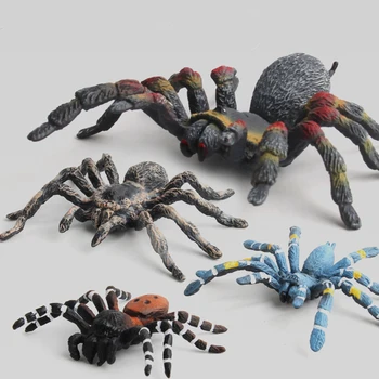 Naljakas Mänguasjad Loomade Spider Mudelid Simuleeritud Arvandmed Haridus Mänguasjad Lastele, Lapsed, Kodu Decor Mini Nukk Figuriin Mänguasi Kingitused