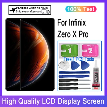 Algne AMOLED Jaoks Infinix Null X Pro X6810 X6811 X6811B LCD Ekraan Puutetundlik Digitizer Asendamine