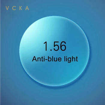 VCKA 1.56 Kohandatud Paari Optiline Objektiiv Anti Sinine Valgus Retsepti Lühinägevus Kaugelenägevus kriimustuskindel lääts