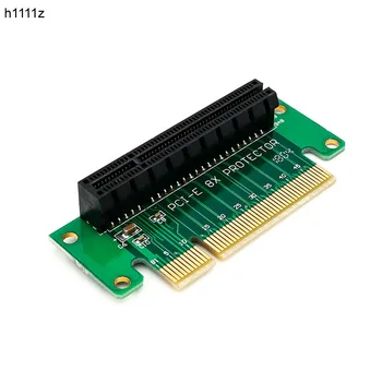 H1111Z PCI-E PCI Express 8X 90 Kraadi Adapterit Ärkaja Kaart 1U Arvuti Puhul, Šassii PC Converter laienduskaardi Komponendid, UUS