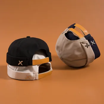 2020. Aasta Uus Mood Põhjuslik Beanies Skullies Mütsid Müts Reguleeritav Brimless Mütsid Meestele, Naistele, Teksasinine