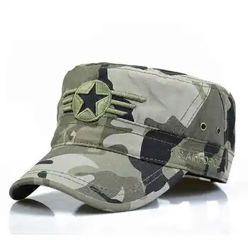 Kõrge kvaliteediga 2021 NewUSA ÕHUJÕUD Taktikaline Mütsid tikitud Air Force Baseball caps for Men 100%Puuvill kamuflaaž ARMEE mütsid