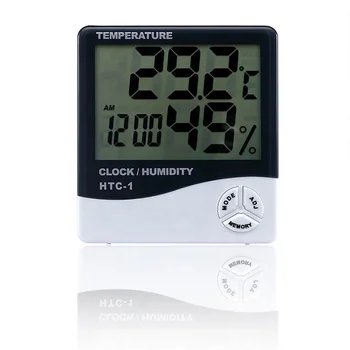 15tk Termomeeter Hygrometer Mõõtmiseks Ripsmed Digitaalne Automaatne Elektrooniline Temperatuuri-Niiskuse LCD Ekraan Meik Vahendid