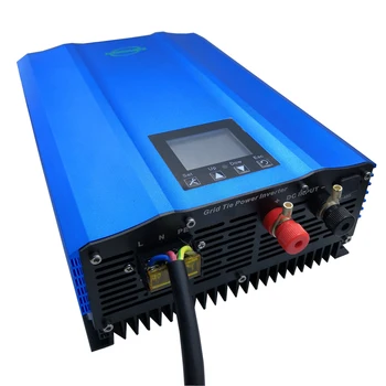 1200W Kõrge efektiivsusega micro grid tie inverter värviline LCD PV kohta grid tie inverter reguleeritav Aku heakskiidu