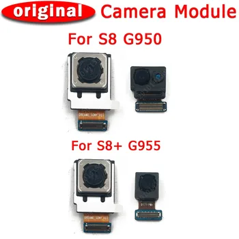 Algne Ees ja Taga, tagumine Kaamera Samsung Galaxy S8 Pluss G950 G955 Peamine Sõidusuunas Kaamera Moodul Flex Asendamine Varuosad