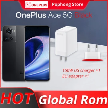 Ülemaailmse Rom OnePlus Ace 5G MobilePhone 6.7 tolline AMOLED 120Hz Dimensity 8100 Okta Core Android 12 150W Välgu Laadimine NFC