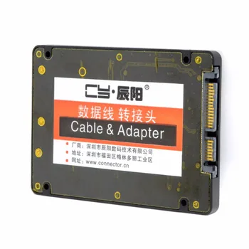 CY SATA 3.0 2 in 1 Combo M. 2 NGFF B-key & mSATA SSD Adapter Converter Korral Hoidmiskoha
