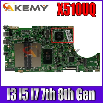 X510U Sülearvuti Emaplaadi koos I3 I5 I7 7. ja 8. Gen CPU V2G GPU ASUS X510UN X510UQ X510U S510U S510UN Sülearvuti Emaplaadi