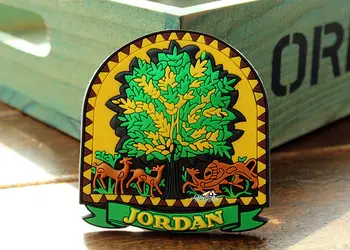 Sahabi Puu, Õnnistatud Puu Jordaania, Tourist Travel Suveniiride Kummist Külmkapi Magnet