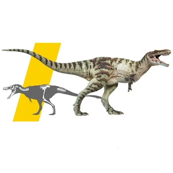 PNSO A-Shu, Et Qianzhousaurus Dragon Dinosaurus Klassikaline Mänguasjad Poistele Eelajalooline Vana Loom Mudel Liikuv Lõualuu