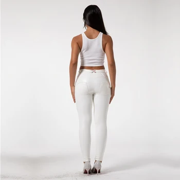 Shascullfites Scrunch Butt Lift Püksid Valge Nahast Naiste Püksid Naiste Nahast Püksid Kõhn Compression Jogger Naiste Püksid