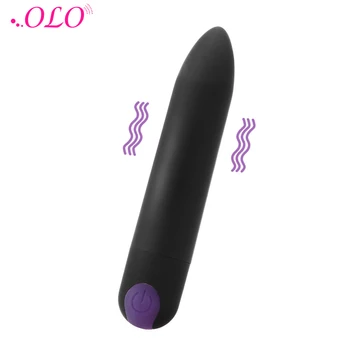 OLO Laadimine USB Bullet Vibraator Kliitori Stimulaator Tugev Vibratsioon Tupe Massager Naissoost Masturbatsioon Sugu Mänguasjad, Naiste