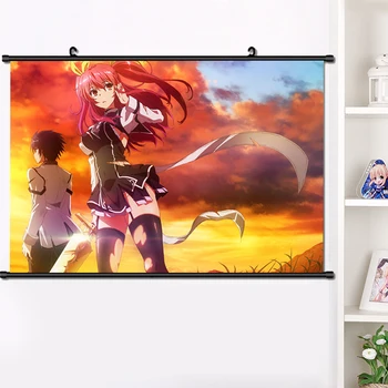 Anime Rakudai Kishi nr Ratsaväe STELLA VERMILLION IKKI Seina Leidke Plakat Manga Seinal Ripub Plakat Kodu Kaunistamiseks 40*60cm