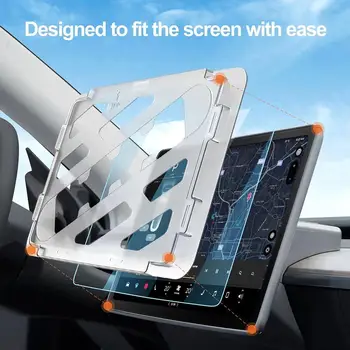  näiteks Tesla Model 3 Y Center Ekraan Model 3/Y Puutetundlik Protector Film Tesla Model Ekraani Protecto Screen Protector Interjöör