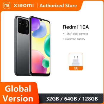 Globaalne Versioon Xiaomi Redmi 10A 32/64/128GB Nutitelefoni Helio G25 Okta Core 6.53