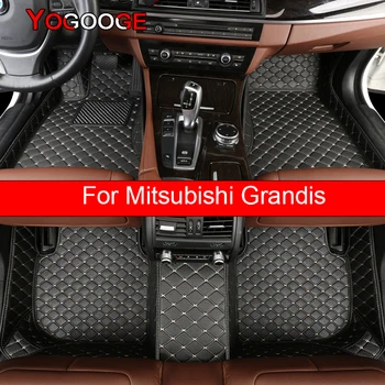 YOGOOGE Auto Põranda Matid Mitsubishi Grandis Suu Coche Tarvikud Vaibad