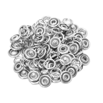 Metallist Piik Ringi Snap-Kinnitused Naastud Plier 9.5 mm 100tk Snap Ring
