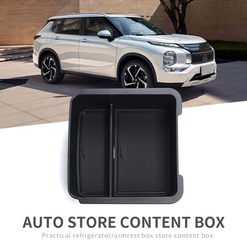 ZUNDUO Kesk-Taga Storage Box Mitsubishi Outlander 2023 Car Center Console Sahtel Korraldaja sisustuselemendid Koristustööde