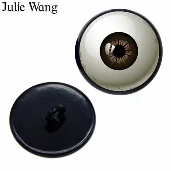Julie Wang 10TK 6-30mm Varre Silma Nupud Klaasi Ring Õpilane Cabochons Mänguasja Nukk Silmamuna Ehted Tegemisel Õmblus-Tarvik