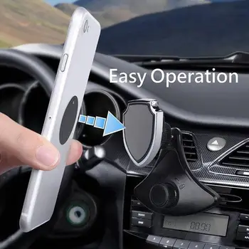 360 Kraadise Pöörde Auto CD-Pesa Mobiilne Telefon Mount Seista Magnet Omanik Sulg